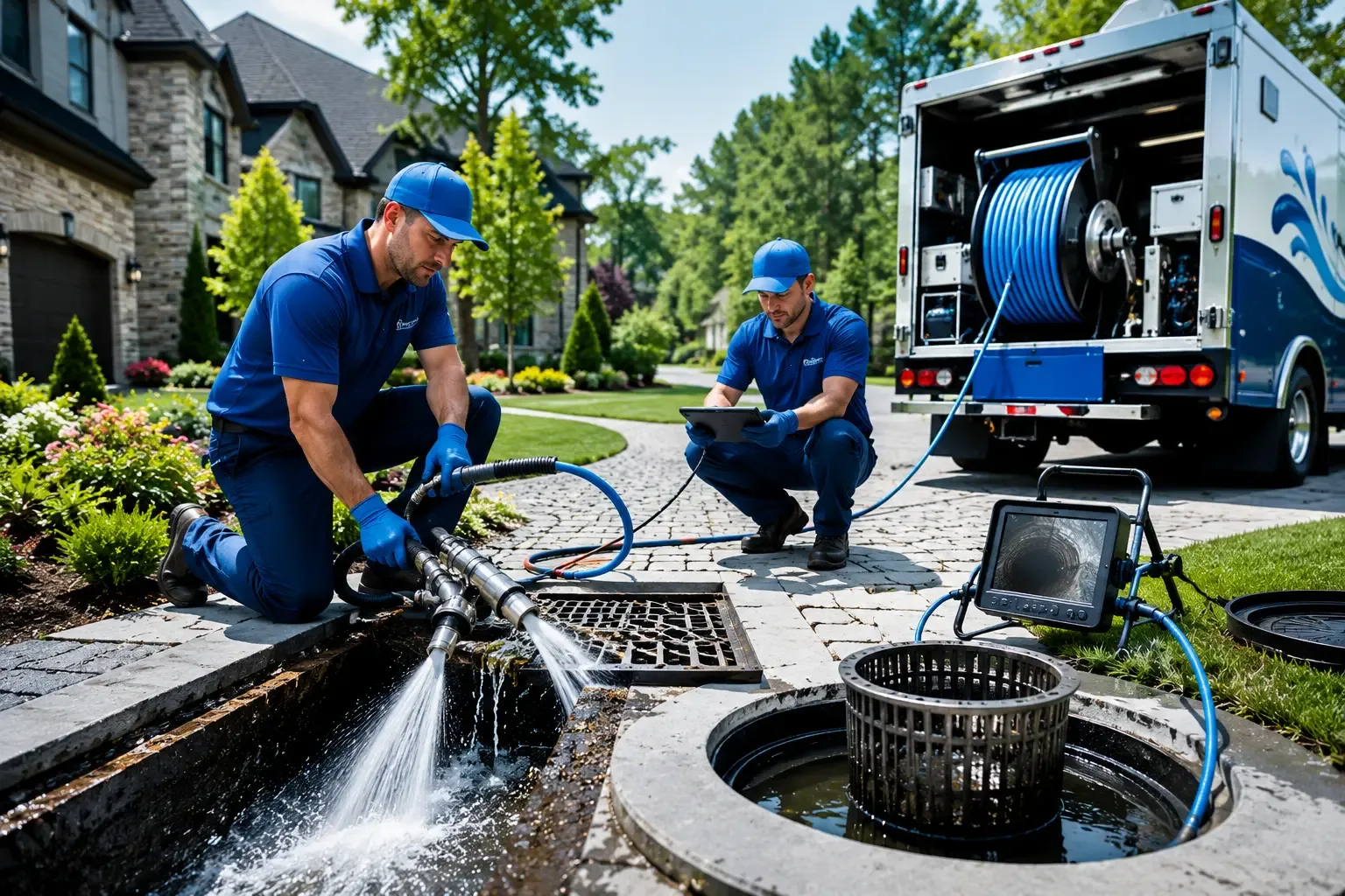 Local outdoor drain cleaning professionals in Valley View, TX