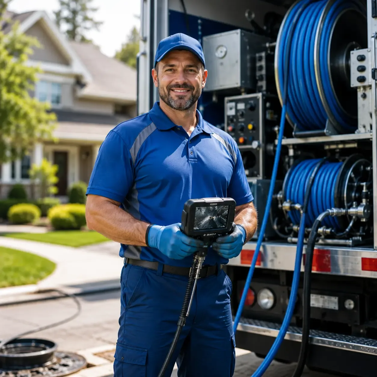 Local outdoor drain cleaning specialists in Valley View, TX